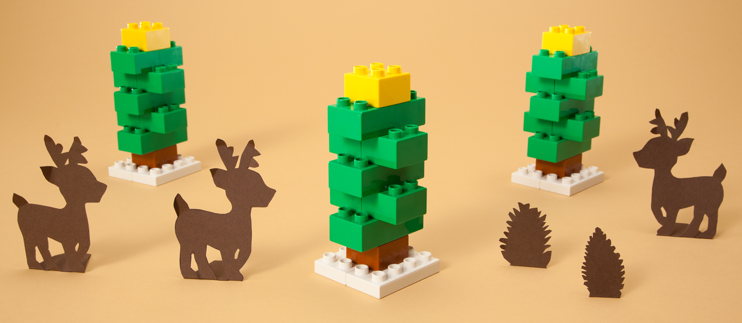 Новый год с LEGO® DUPLO®: строим елочку!
