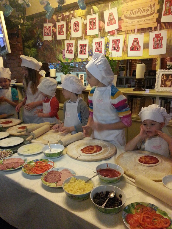 МК в итальянском ресторане.