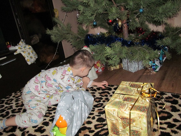 Первый новый год нашей