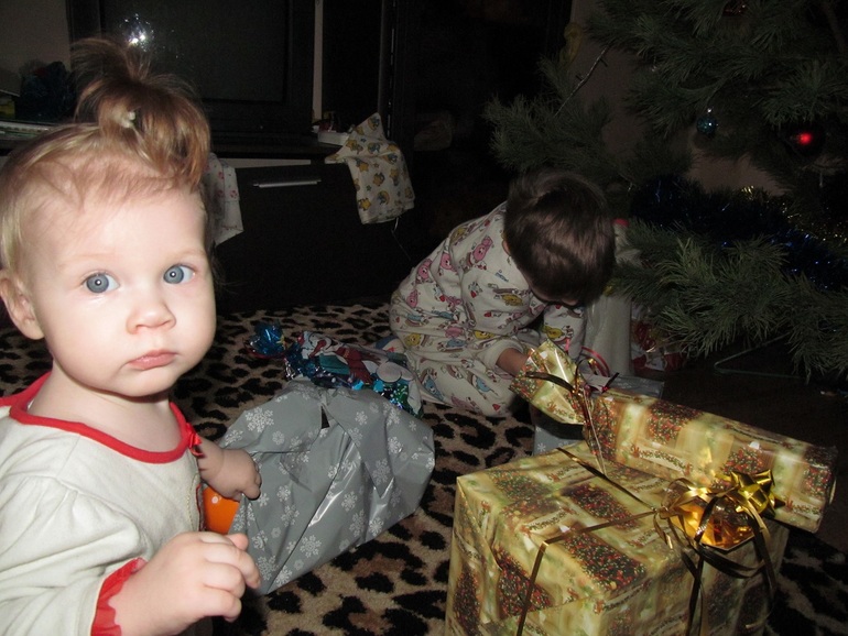 Первый новый год нашей