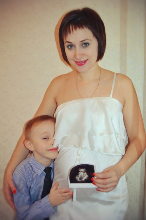 Беременный фотопуз