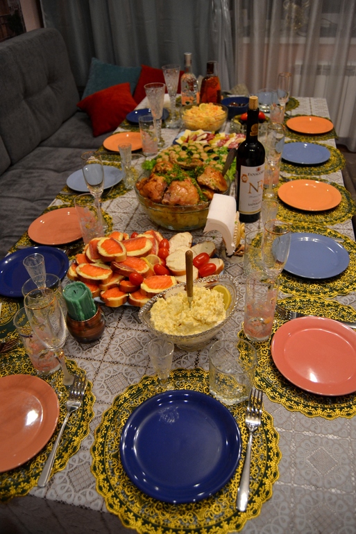 Вчера отметили днюху мужа