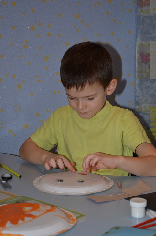 И наша поделка в сад