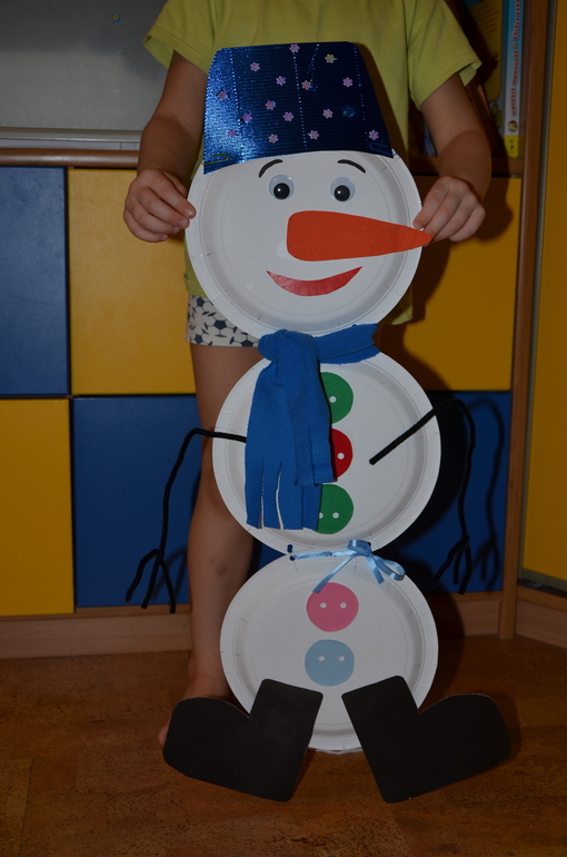 И наша поделка в сад