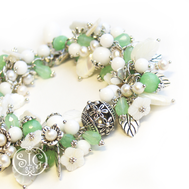 Браслет и серьги