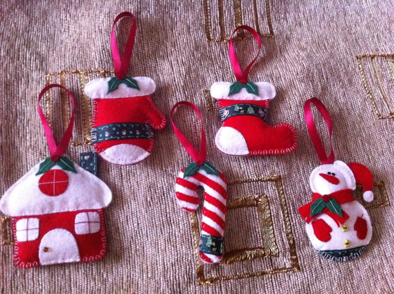 Поделочки для новогоднего ОП