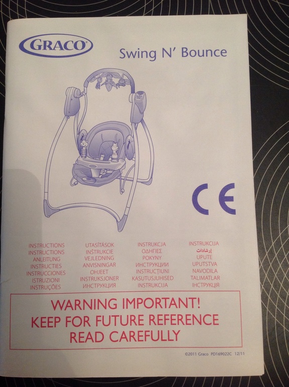 Продам качели электронные Graco Swing n Bounce