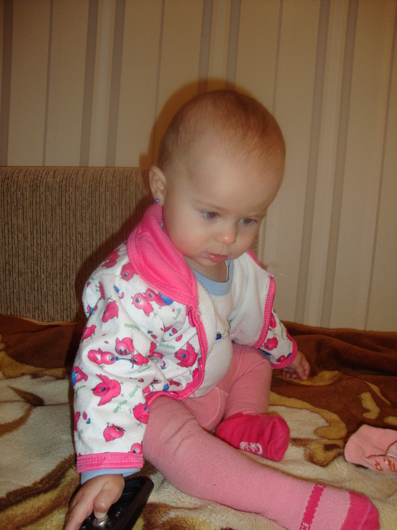 Теперь мы с серёжками)))