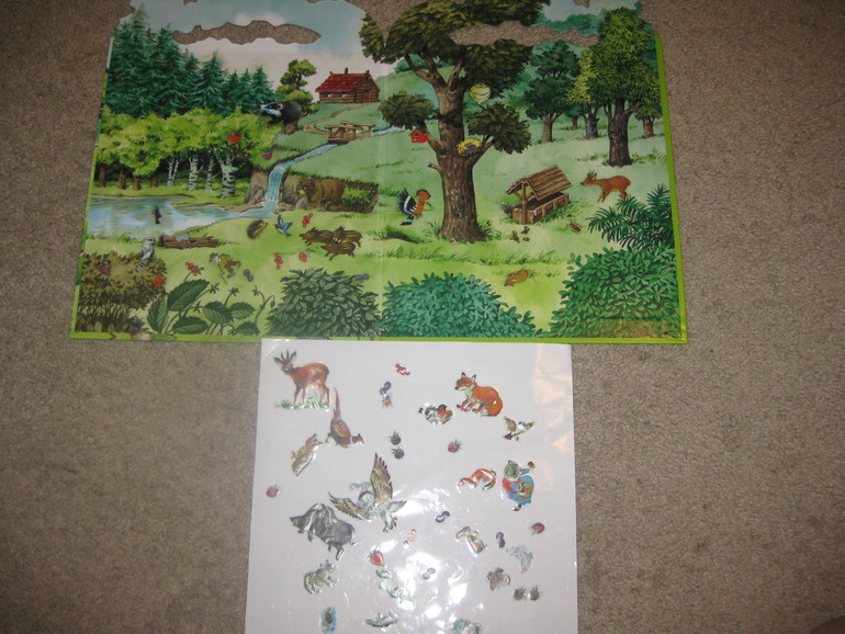 Многоразовые наклейки