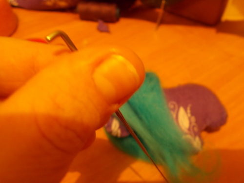 Лошадка из фетра