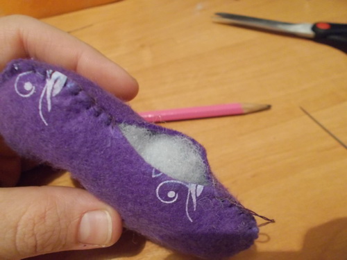 Лошадка из фетра