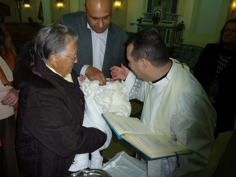 Крестины моей дочки Федерики Ксении