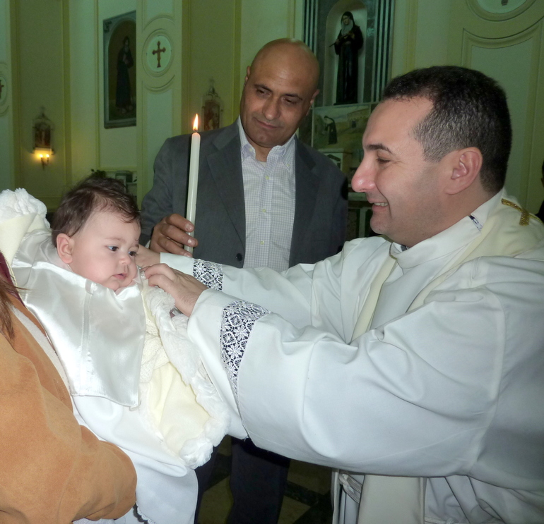 Крестины моей дочки Федерики Ксении