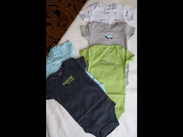 Наши первые покупки для сыночка от Сarter's!))