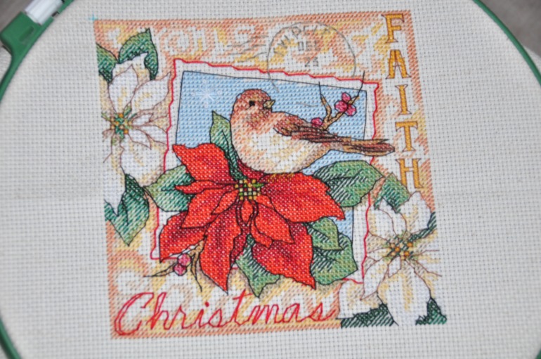 Рождественская птичка