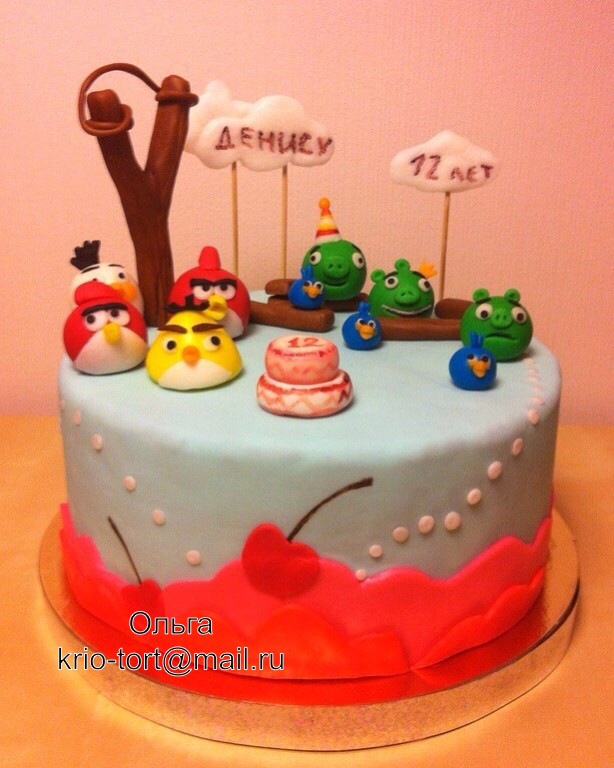 Энгри бердс... Первый раз