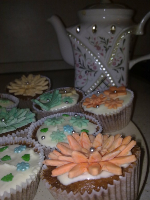 Мои первые капкейки.