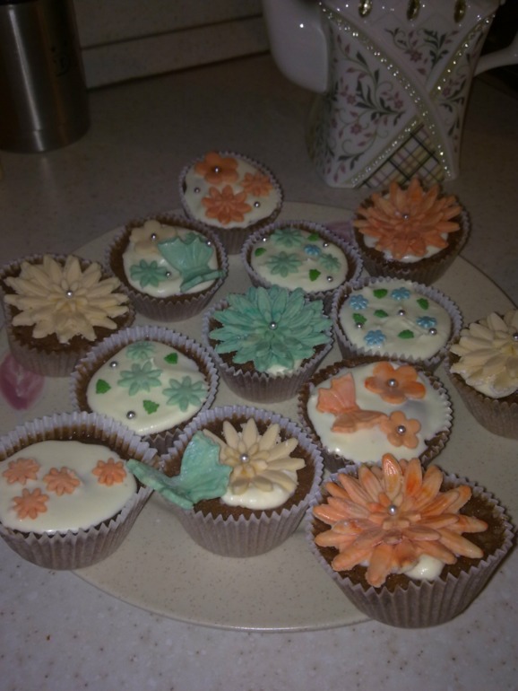 Мои первые капкейки.