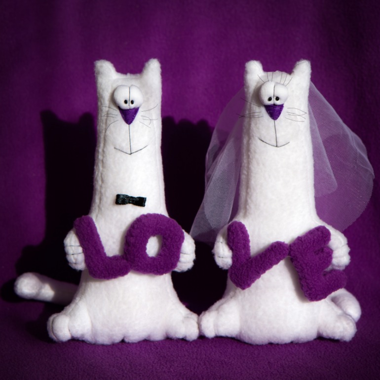 Свадебные коты и прочая влюбленная живность!