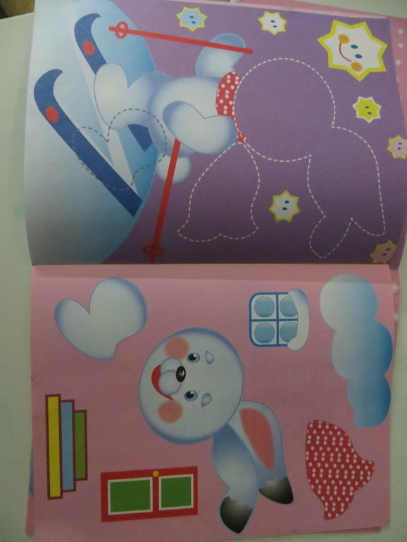 Новогодние читалки Настюшки (2 годика)