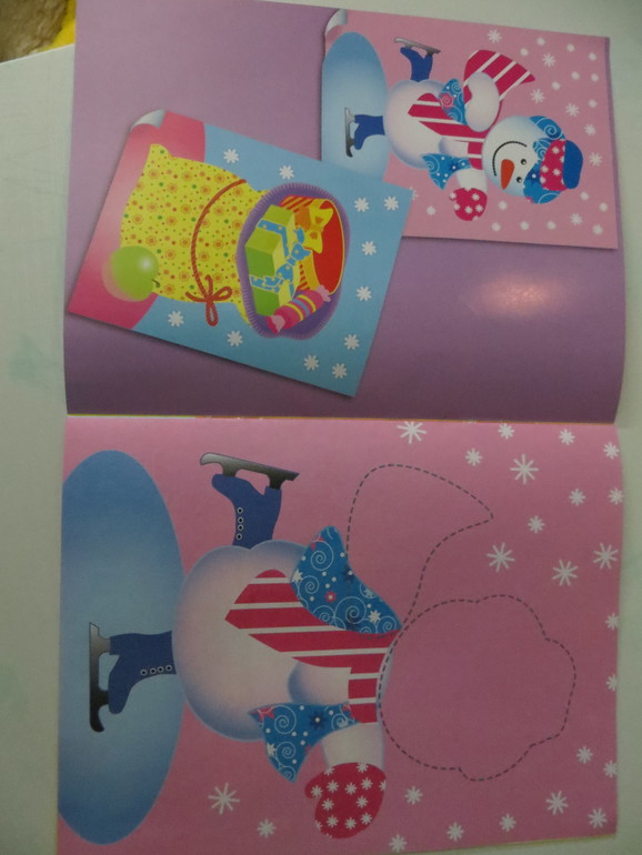 Новогодние читалки Настюшки (2 годика)