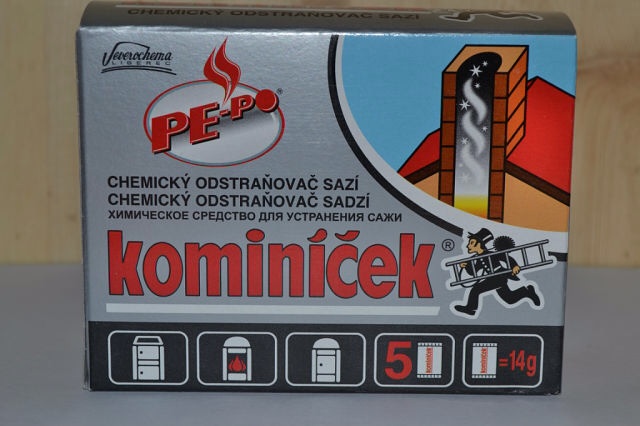 Ре-ро чешский розжиг  и средство для чистки дымохода Коминичек