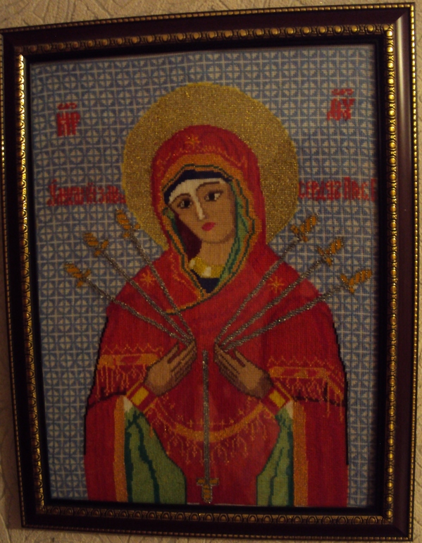 Мои вышивалочки в 2013 году