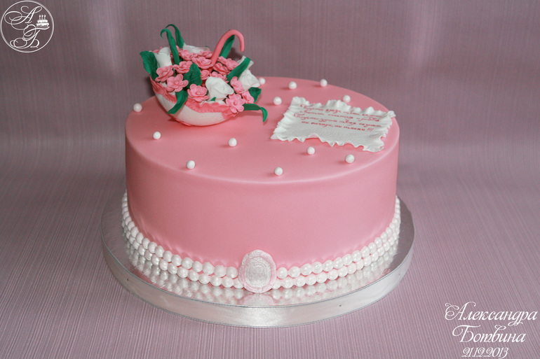 Зонтик с цветочками!