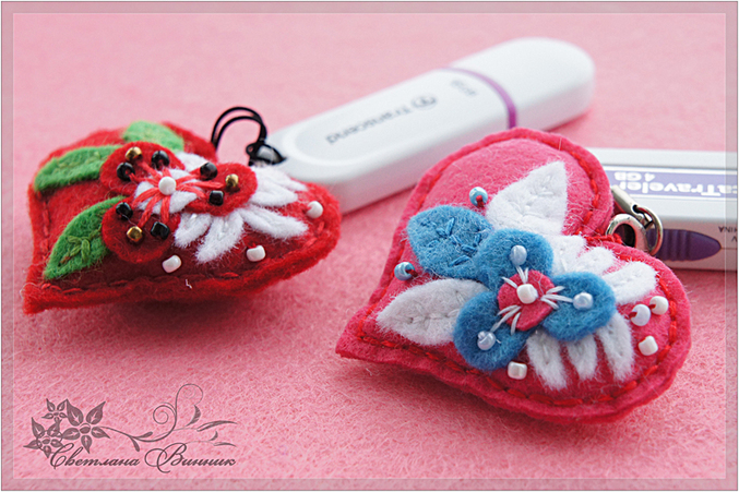 Мой рукодельный 2013 (часть третья - фетр, шерсть)