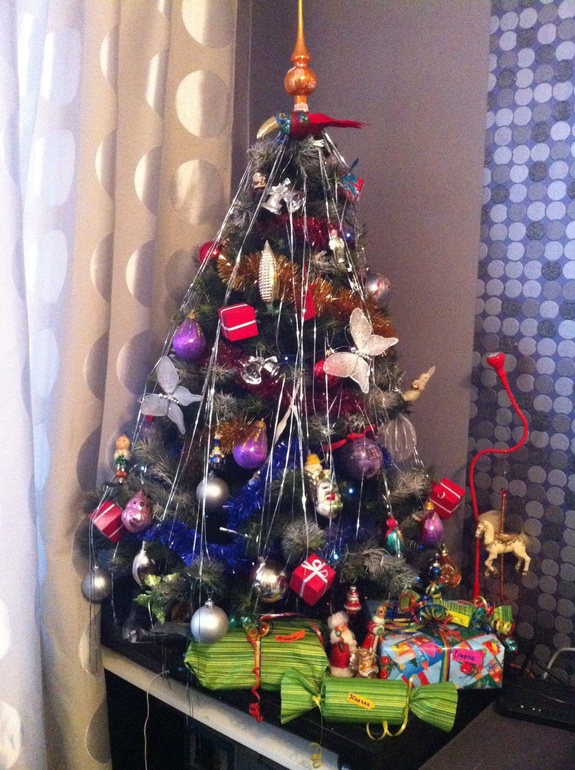 Поймать новогоднее настроение)))))