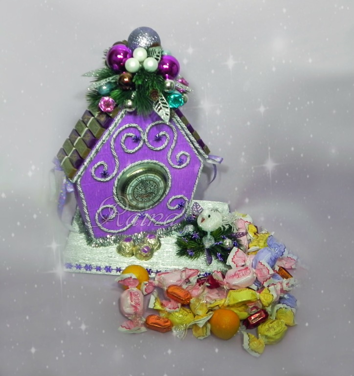 Вот такой домик у меня построился)))