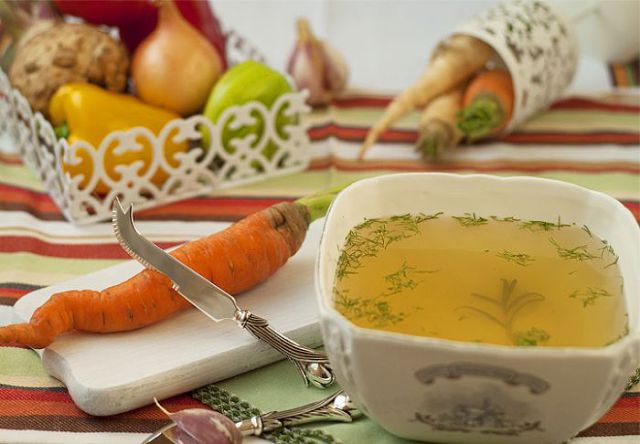 Бульон овощной (базовый) рецепт.