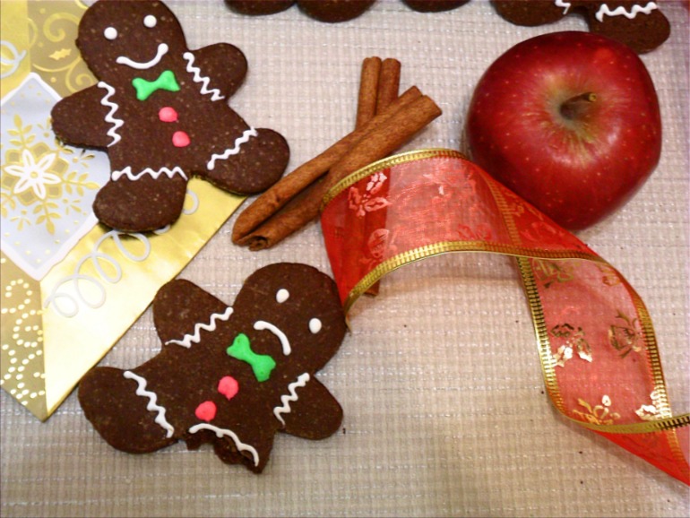 У всех Ginger men, а у нас Chocolate men))