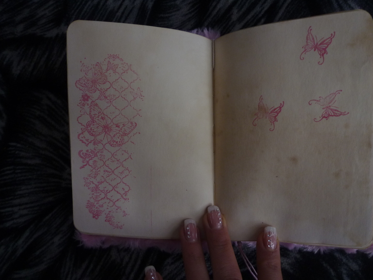 Пушистенький-мохнателький блокнотик