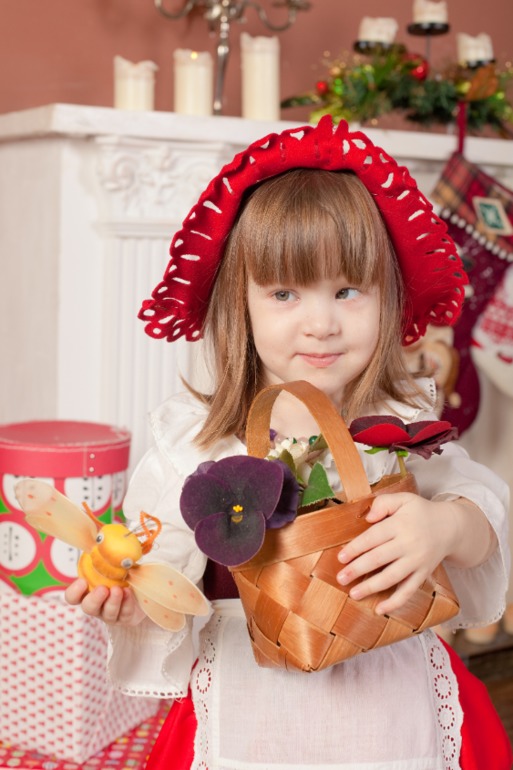 Новогодняя фотосессия. Красная шапочка и другие...