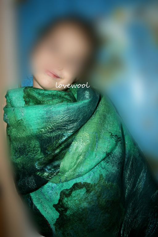 еще один изумрудный палантин