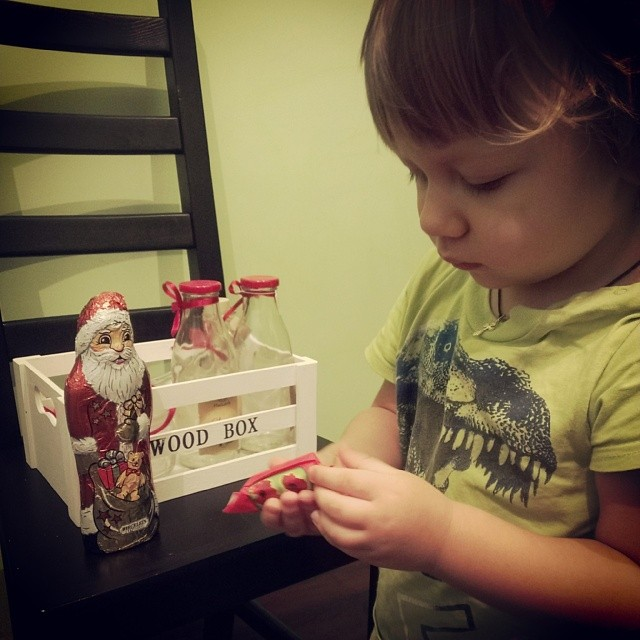 Плюша и адвенткалендарь. Оказия.