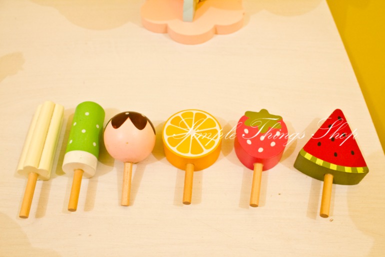 Набор мороженного с подставкой от Mother Garden. Simple Things Shop