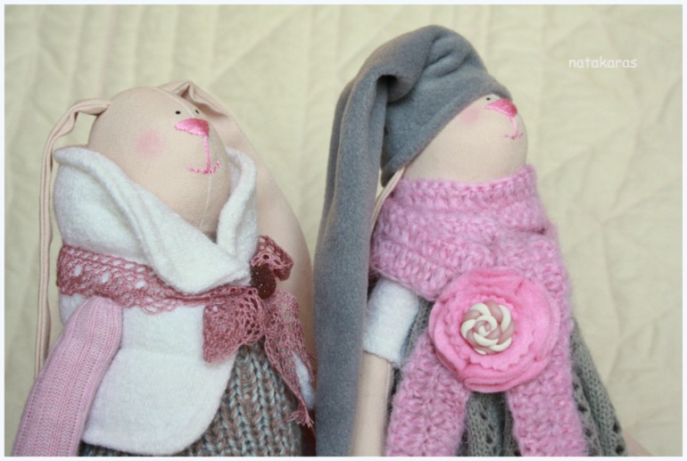 Теплые зайки