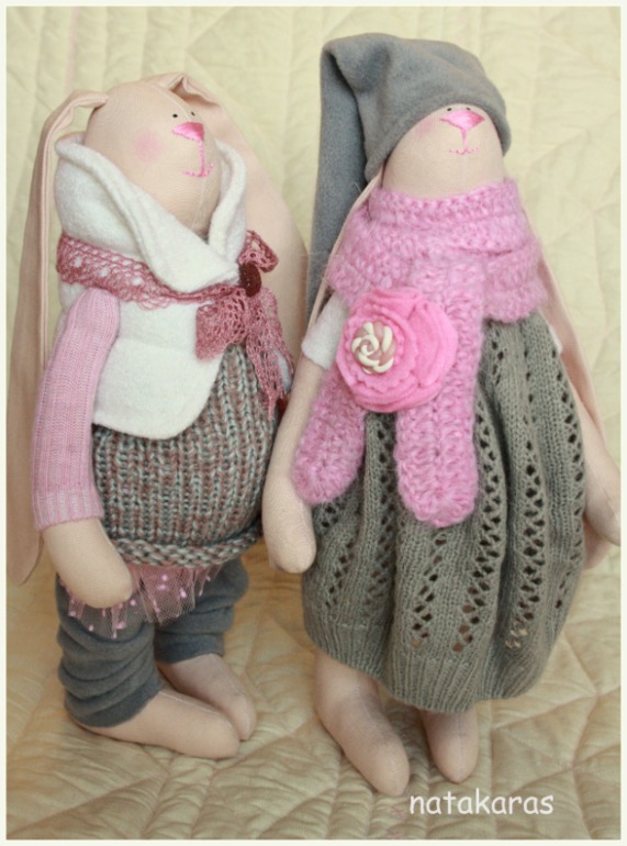 Теплые зайки