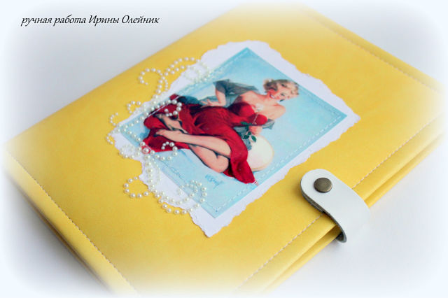 мои последние работы ... дисконтница и папка для документов...