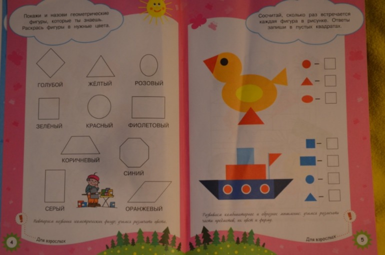 свойства предметов