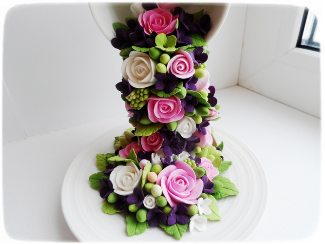 Цветочная кружка