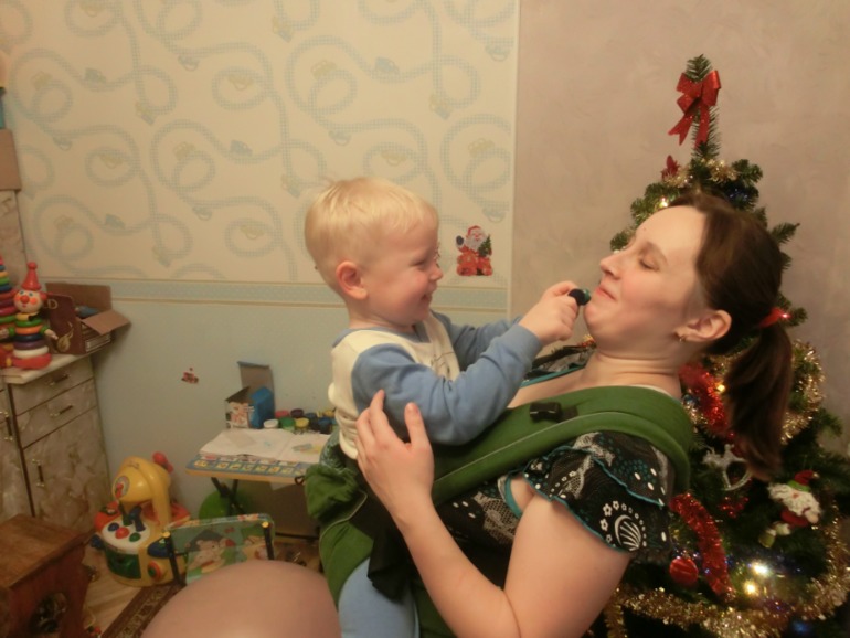 Дурачимся или 16 кг в эрго