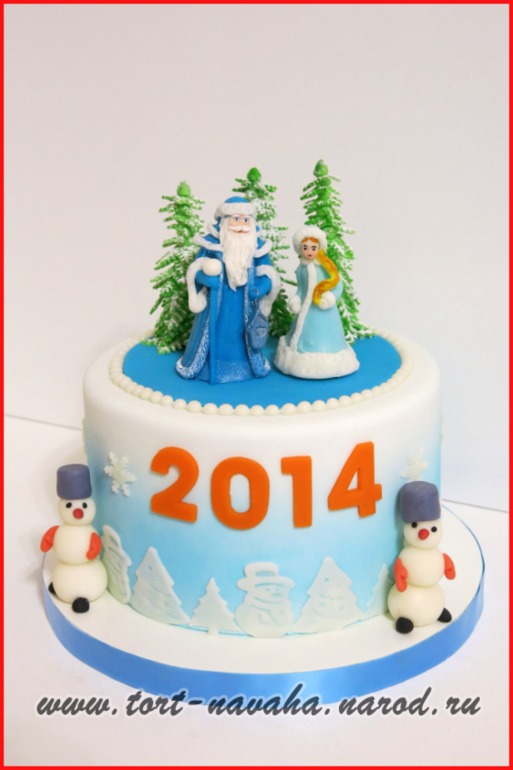 Новогодние торты...