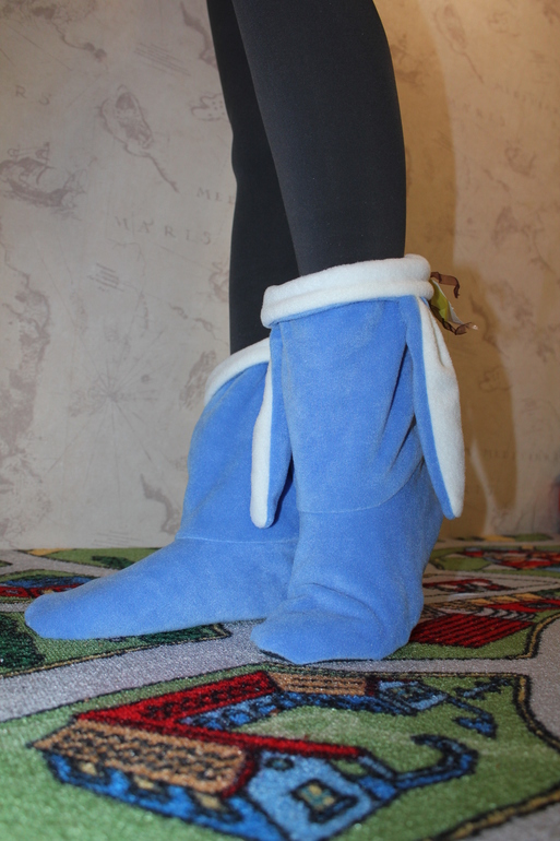 зайце-тапки