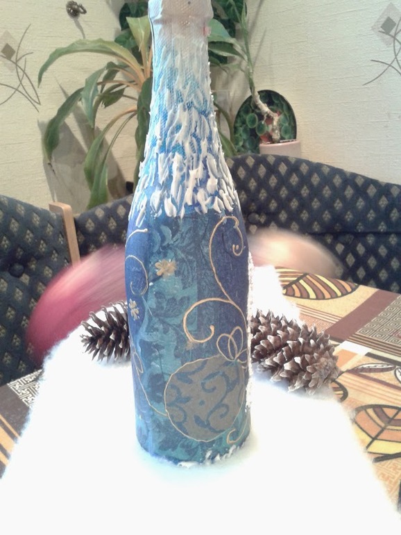 Бутылочки к Новому году моим родственникам.