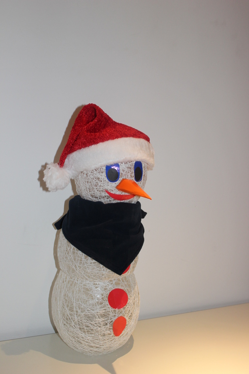 Снеговик в наш новый дом!