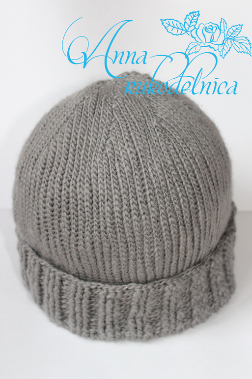 Мужская шапка крючком