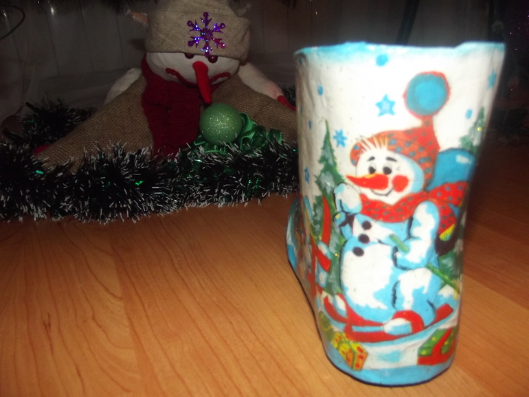 Новогодний сапожок